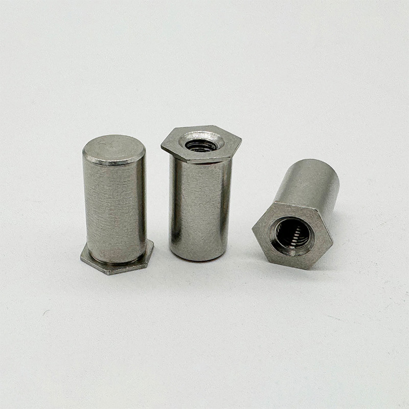 Karbon polad altıbucaqlı Rivet qoz sütunu
