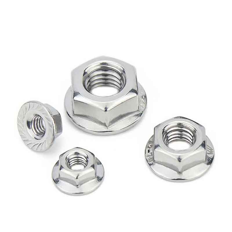 Flange ilə soyuq əyilmiş altıbucaqlı qoz