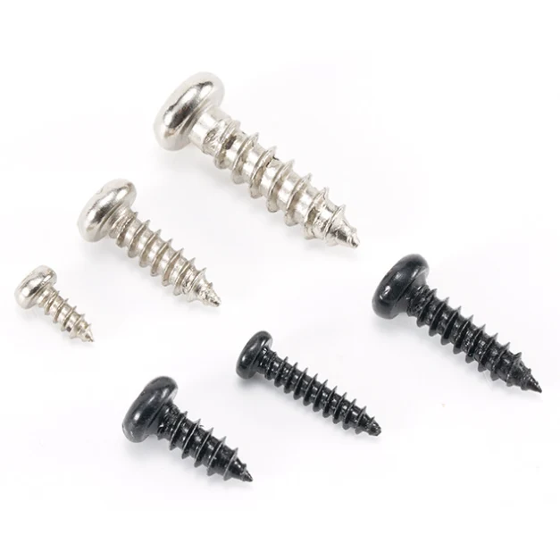 Cross Recessed Countersunk Baş Mövzu yuvarlanan vintlər tipli