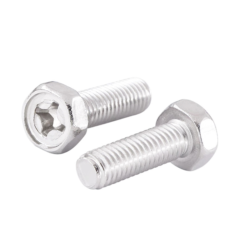 Çapraz girintili altıbucaqlı başlı boltlar girinti