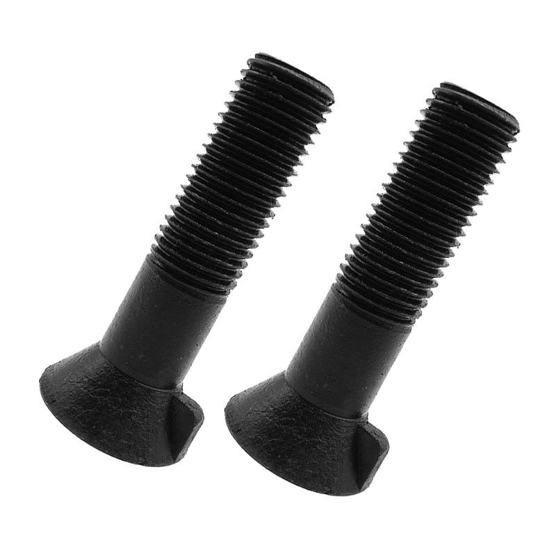 Düz 60 ° Countersunk baş nib boltları