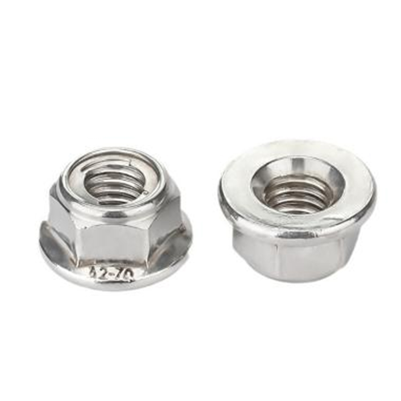 Hex flange özünü kilidləyən qoz-fındıq