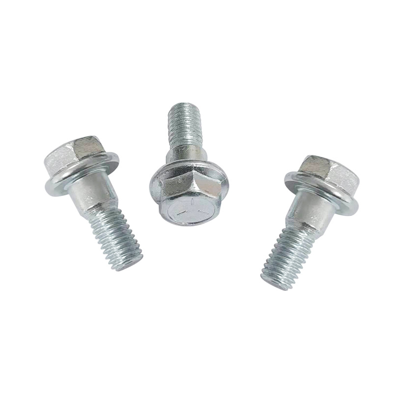 Hexagon flantion boltları yivli dizaynlı