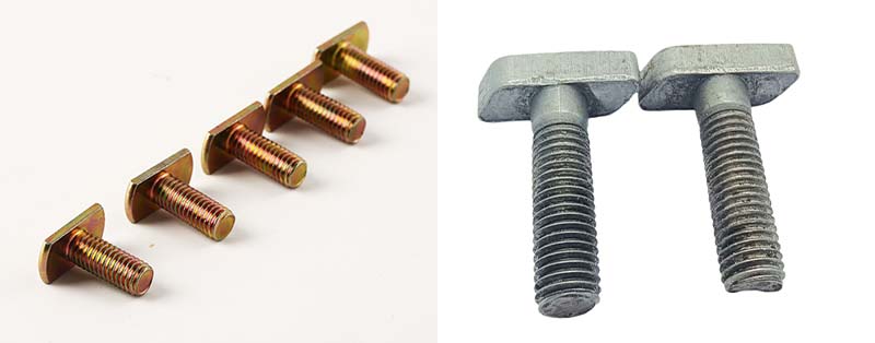 T head bolts