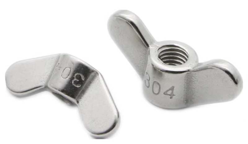 Carbon steel metric round wing nuts Carbon steel metric round wing nuts