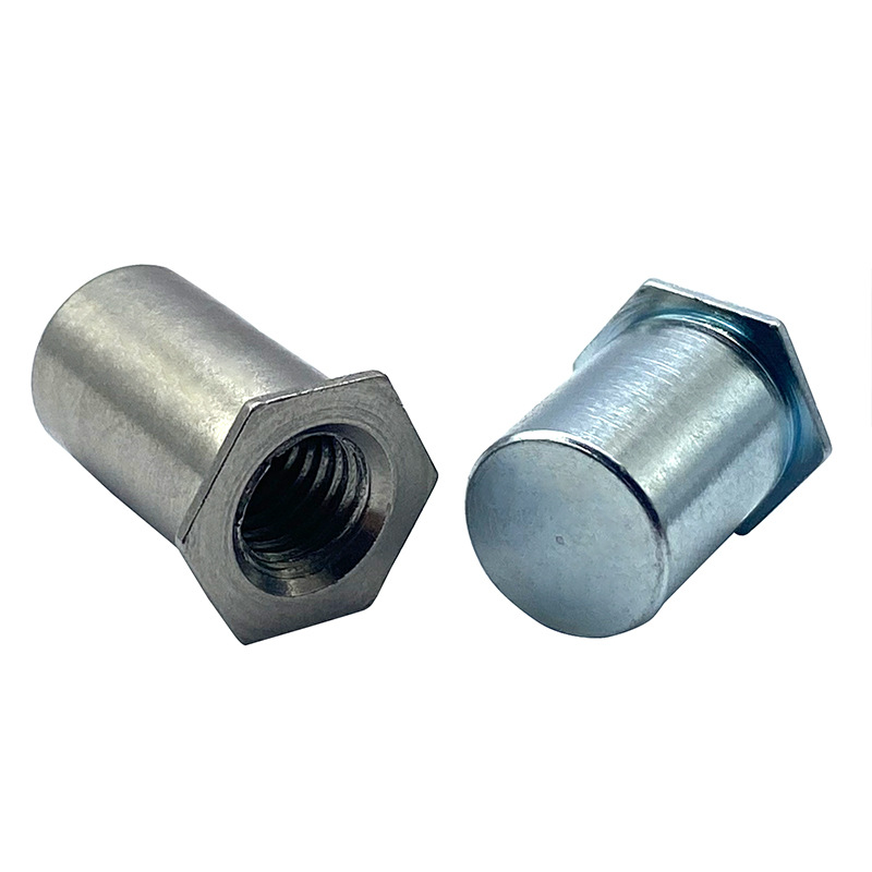 CNC Machined Through Hole Hexagonal Rivet Nut