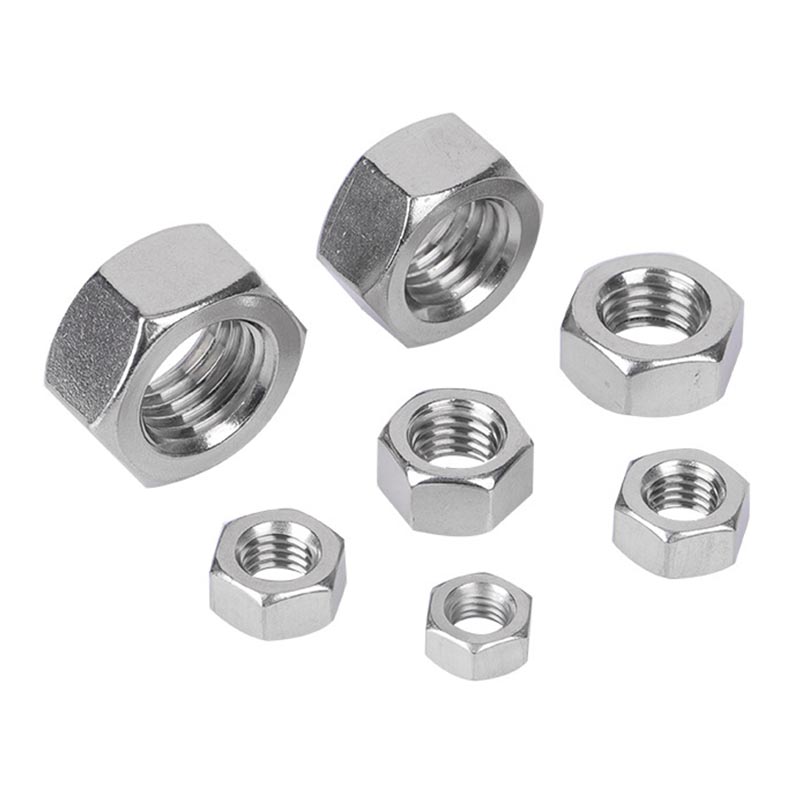 Metrik bütün metal hex qoz