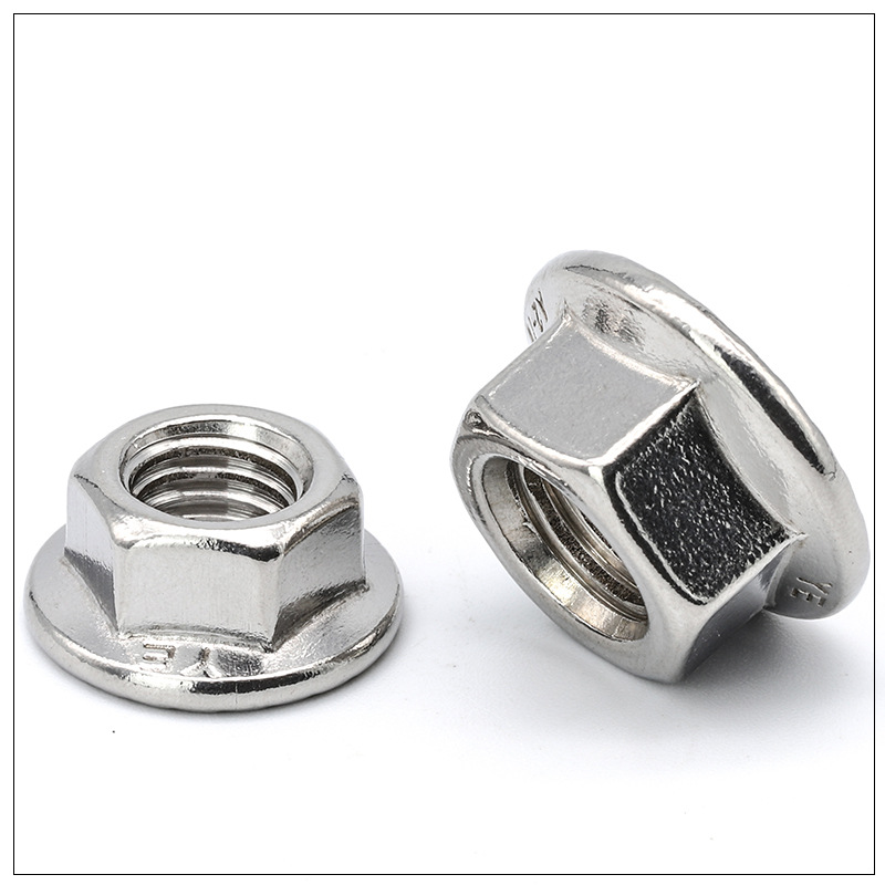 Metrik hex flange qozu