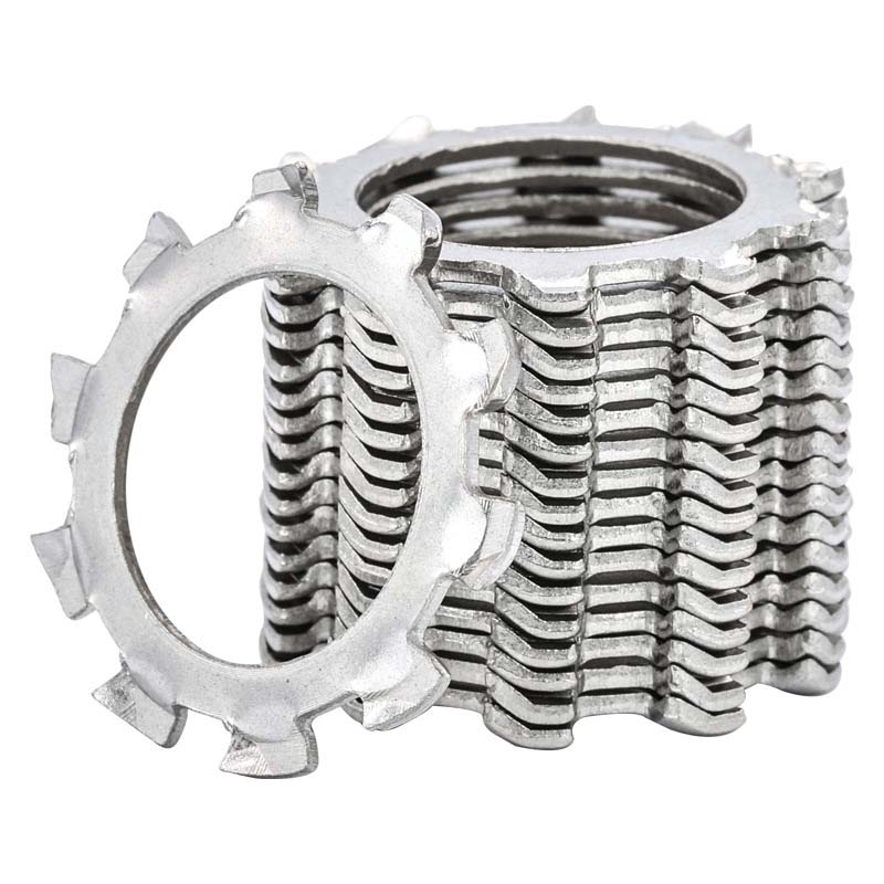 Serrated Lock Washer Yığmaq üçün xarici dişlər