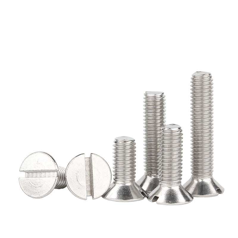 Slotted Countersunk baş vidanı
