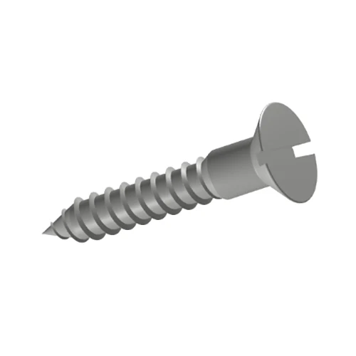 Slotted Countersunk Baş Taxta Vintlər